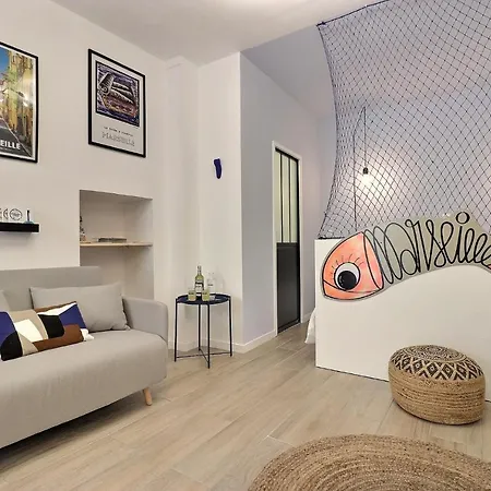 Appartamento La Sardine Du Panier Marsiglia Esterno foto